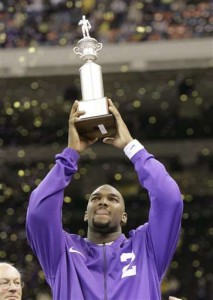En gang var JaMarcus Russell MVP i Sugar Bowl, men det er lenge siden nå.