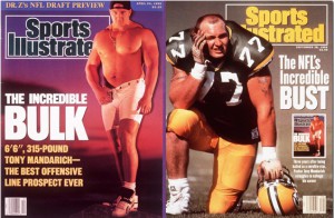 Tony Mandarich gikk fra å være "The Incredible Bulk" til "The Incredible Bust".