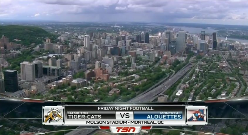 Montreal Alouettes vs Hamilton Ticats 2016