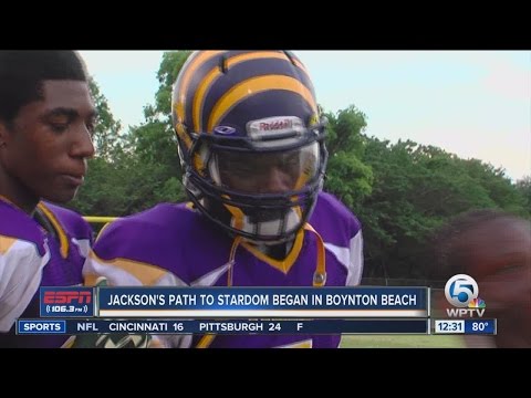 Lamar Jackson&#039;s path to college stardom began in Boynton Beach
