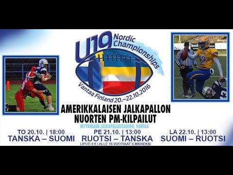 FIN - SWE / U19 Nordic Championships 2016