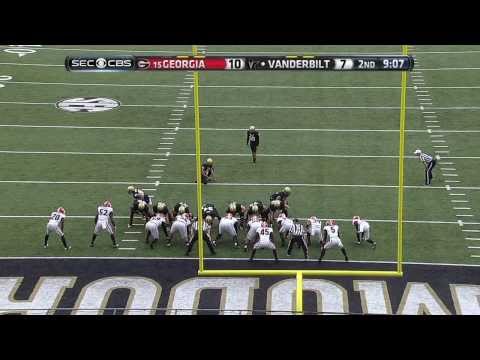 Vanderbilt Executes Fake Field Goal for Touchdown vs. No. 15 Georgia