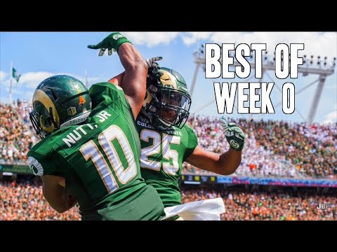 Best of Week 0 of the 2017-18 College Football Season ᴴᴰ