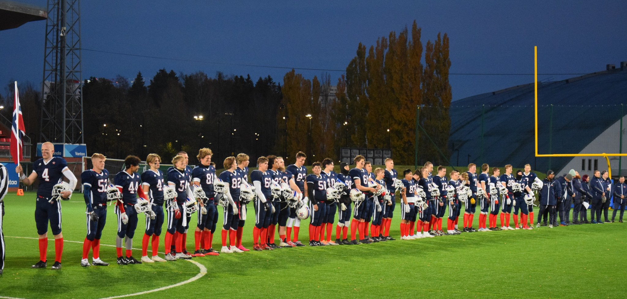 Norges tropp under Nordisk Mesterskap for U17-landslag 2022